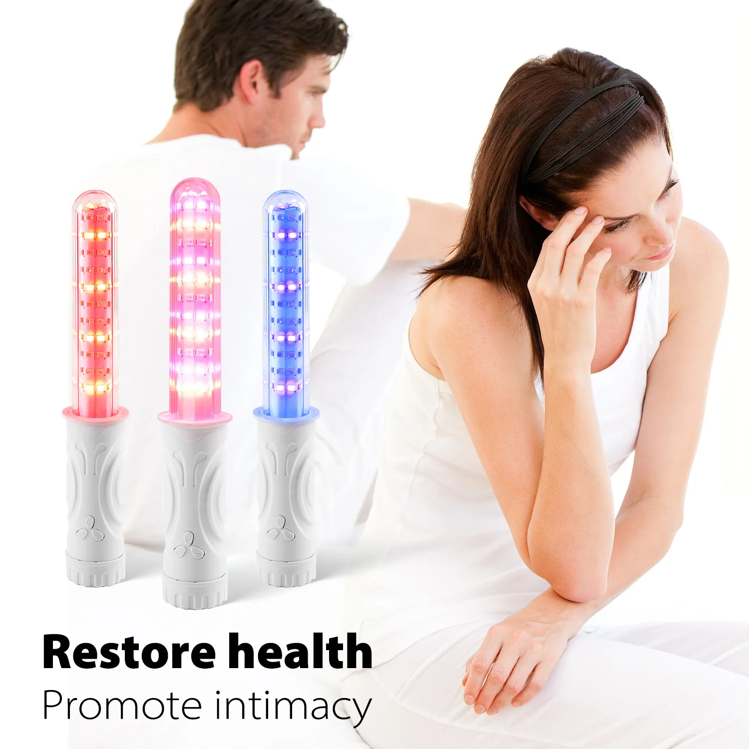 

Portable Infrared&Red Blue Light Therapy Device for Women Vaginitis Treatment,Vaginal Tightening,Women Gynecological Health