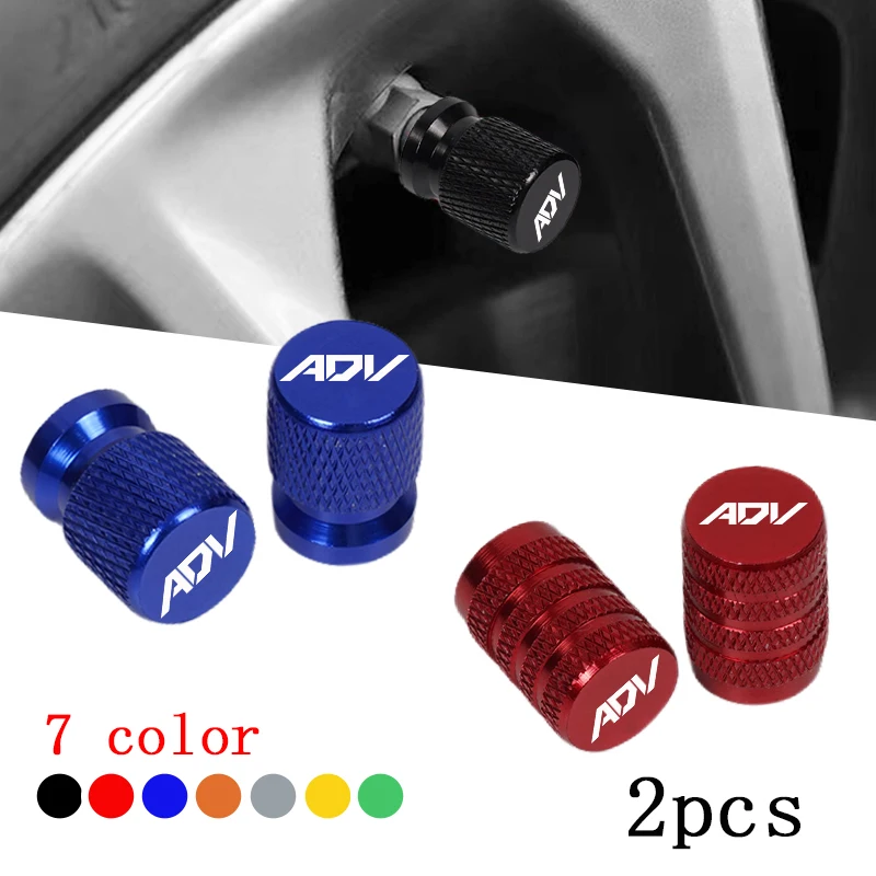 

For Honda Adv150 Adv350 Adv160 Adv 350 160 150 Accessories 2pcs Motorcycle CNC Aluminum Tire Valve Air Port Stem Cover Caps