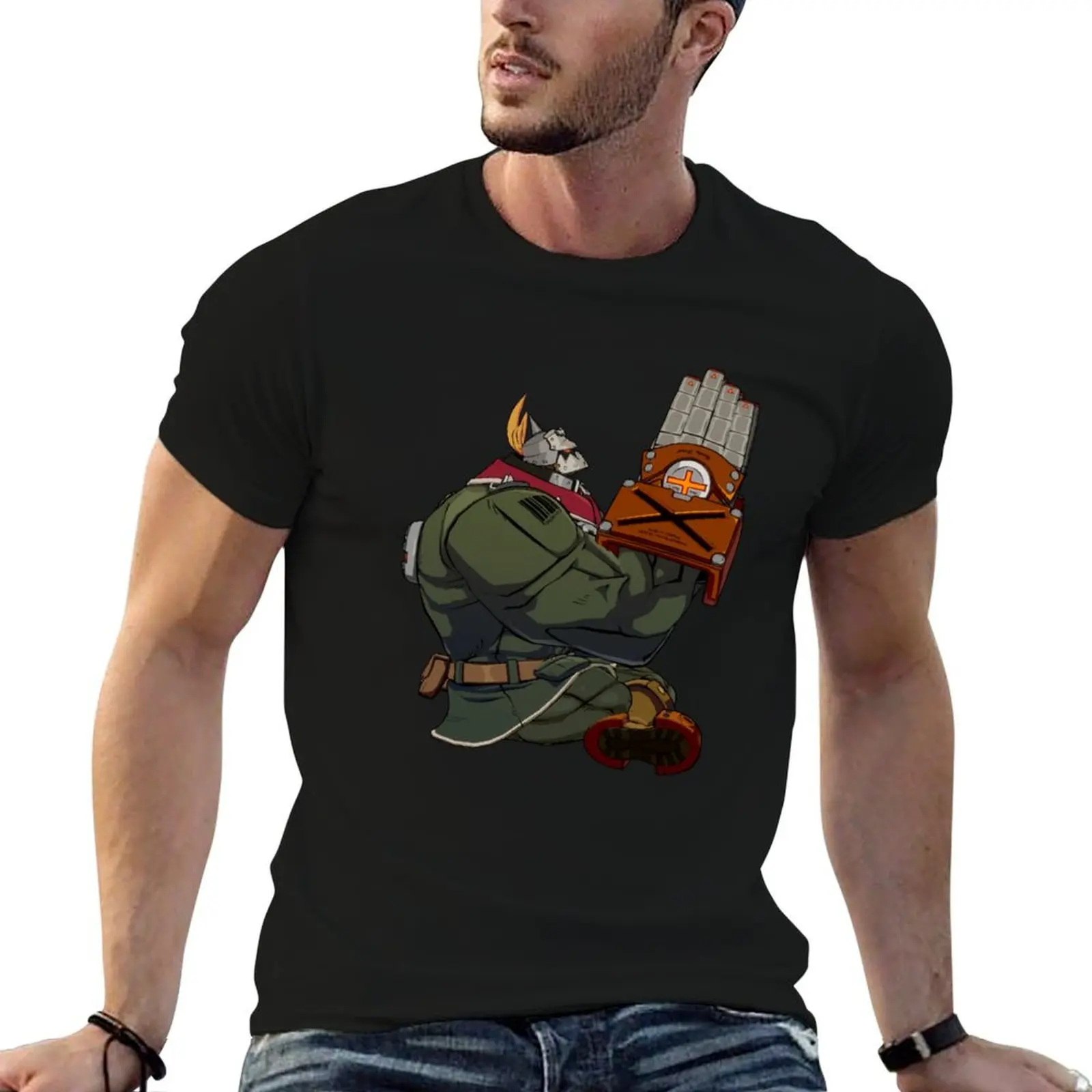

t graphic anime shirt - Potemkin T-Shirt t Guilty man oversize shirts Gear
