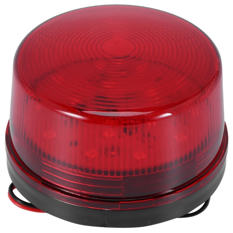 12v Alarm Led Flashing Strobe Light for Home Security Alarm System Red