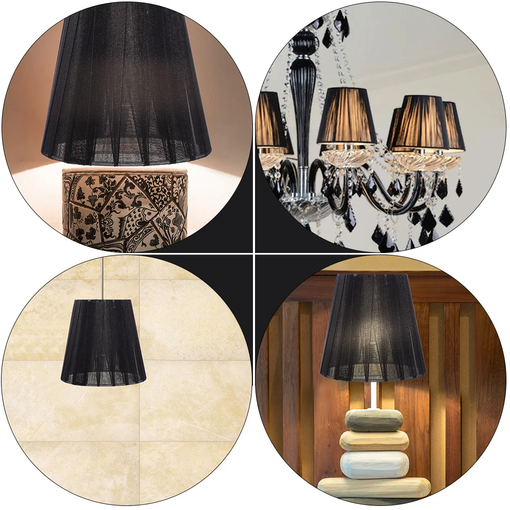 

2 шт., простой стиль, современный абажур, чехол для большинства ламп, создание настроения, тепло, длительный качественный тип, абажуры