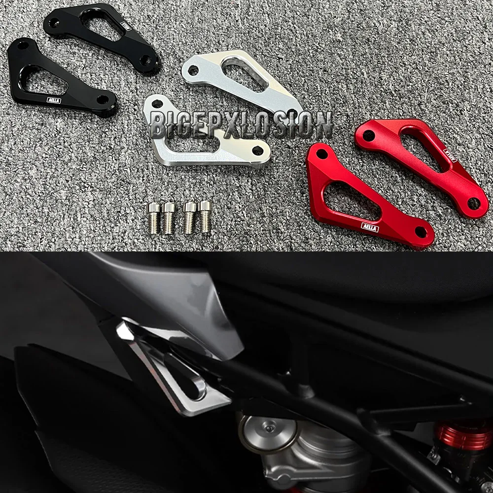 

S1000RR Motorcycle Tie Down Hooks Strap Hooks Traction Assist Mounting Bracket Lashing Bracket For BMW S1000RR2019- S1000R 2021-