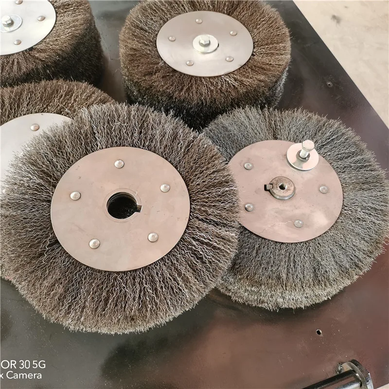 Round Pipe Derusting Machine Rustless Iron Rod Polishing Machine square Pipe Deruster