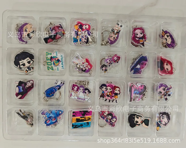 New Kpop Demon Hunters Advent Calendar K Pop Demon Hunters Rumi Mira Zoey Tiger Christmas Countdown Advent Calendar Gift 24 Days