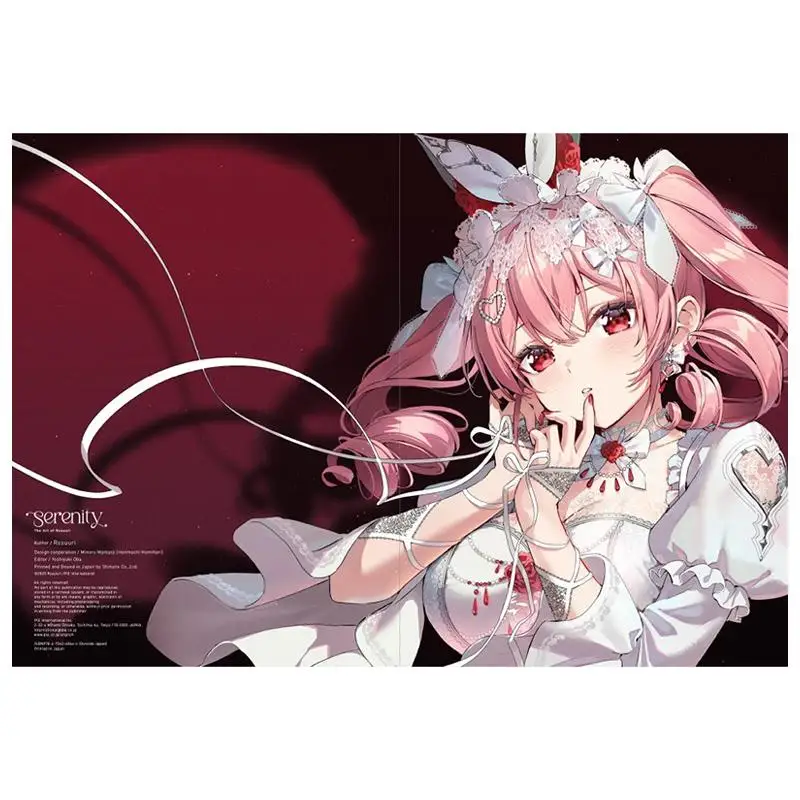 Rosuuri Illustration Portfolio International Edition Serenity  Art of Rosuuri Original Illustrated Book in Japanese and English