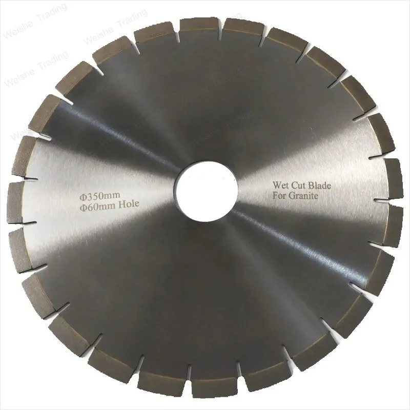 

14 Inch 350mm High Sharpness Silent Granite Cutting Disc Arix Diamond Saw Blade Wet Cut Blade for Granite Stone Cutting