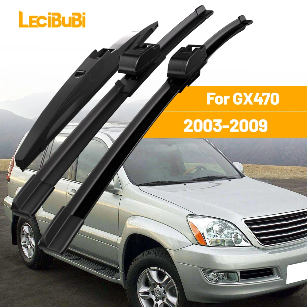 Für Lexus GX470 2003-2009 1set Vorne und Hinten Scheibenwischerblätter Scheibenwischer 2004 2005 2006 2007 2008 Zubehör