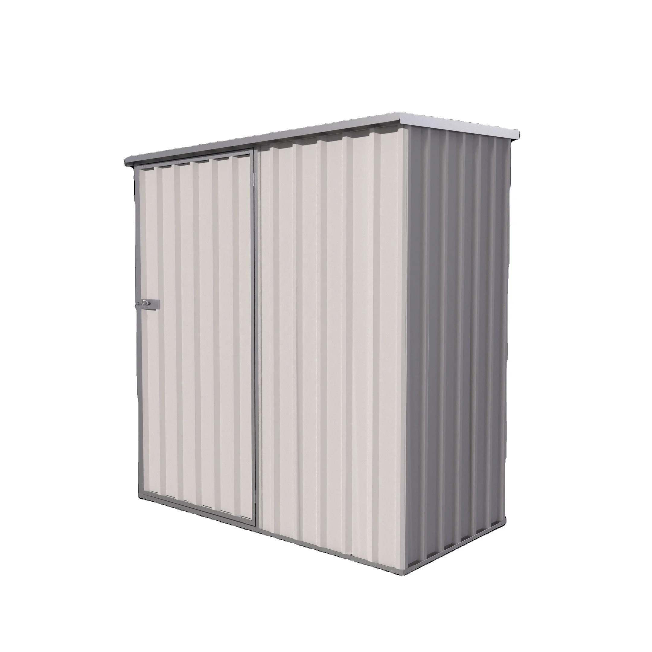 F0803-H200-H Easy to assemble Garden storage shed 8*3 ft Backyard shed storage Bike shed waterproof