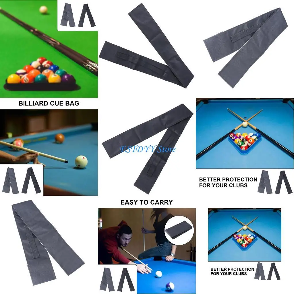 

G6DE Billiard Pool Cue Case Carrying Bag Portable Cue Carriers with Adjustable Strap