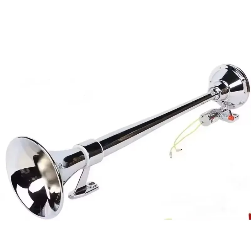 STLF بوق كهربائي بحري بوق مزدوج وقرن واحد من الفولاذ المقاوم للصدأ 306 DV 12V/24V اقتصادي ومتين