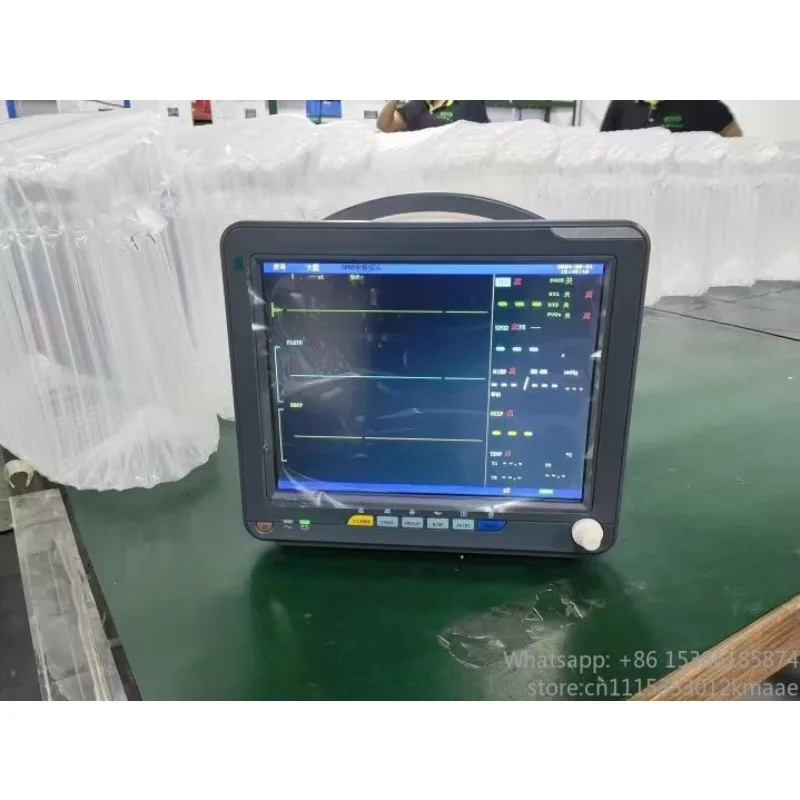 Vequyn ZY-SNP900N Portable Veterinary Vital-Sign Monitor with End-Tidal CO2 for Animal Monitoring