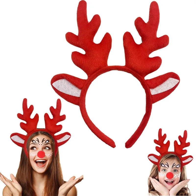 مجموعة أزياء الرنة تنورة توتو مع ربطة رأس ربطة عنق على شكل قرن الوعل لحفلات الهالوين وأعياد الميلاد على شكل حيوانات