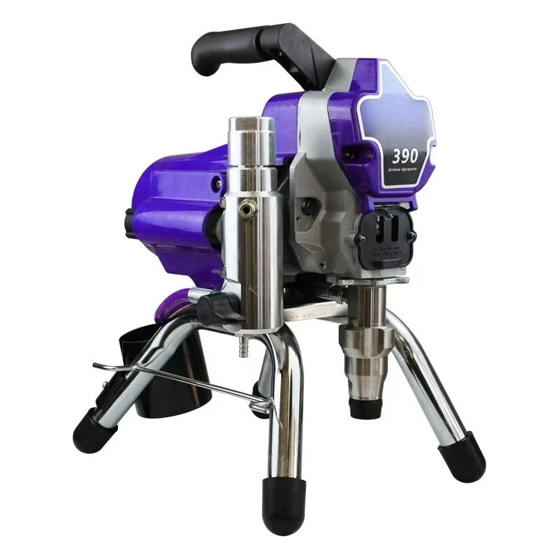 High Power Airless Paint Sprayer, Electric Piston Pump, Painting Machine, Spray Gun, 6 in 1 Tools, Professional Equipment