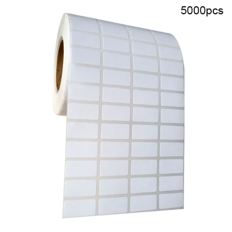 

5000 sheet Label Stickers Distinguish White Label Sticker Self-Adhesive Kitchen Sticker Paper Sticky Packaging Seal Gift Tags
