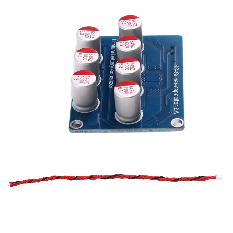 ABKU-Energie Transfer Balancing Board Lifepo4 Li-Lithium Battery Balancer For 4 Strings 12V Bmprotection