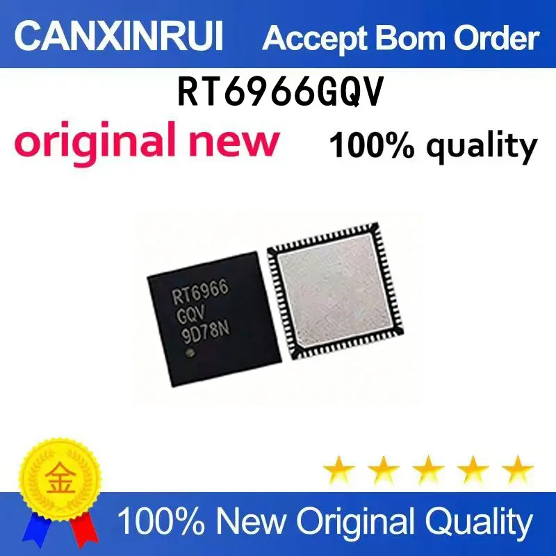 (5-100 pieces)Brand new original RT6966GQV RT6966 QFN40 spot chip IC