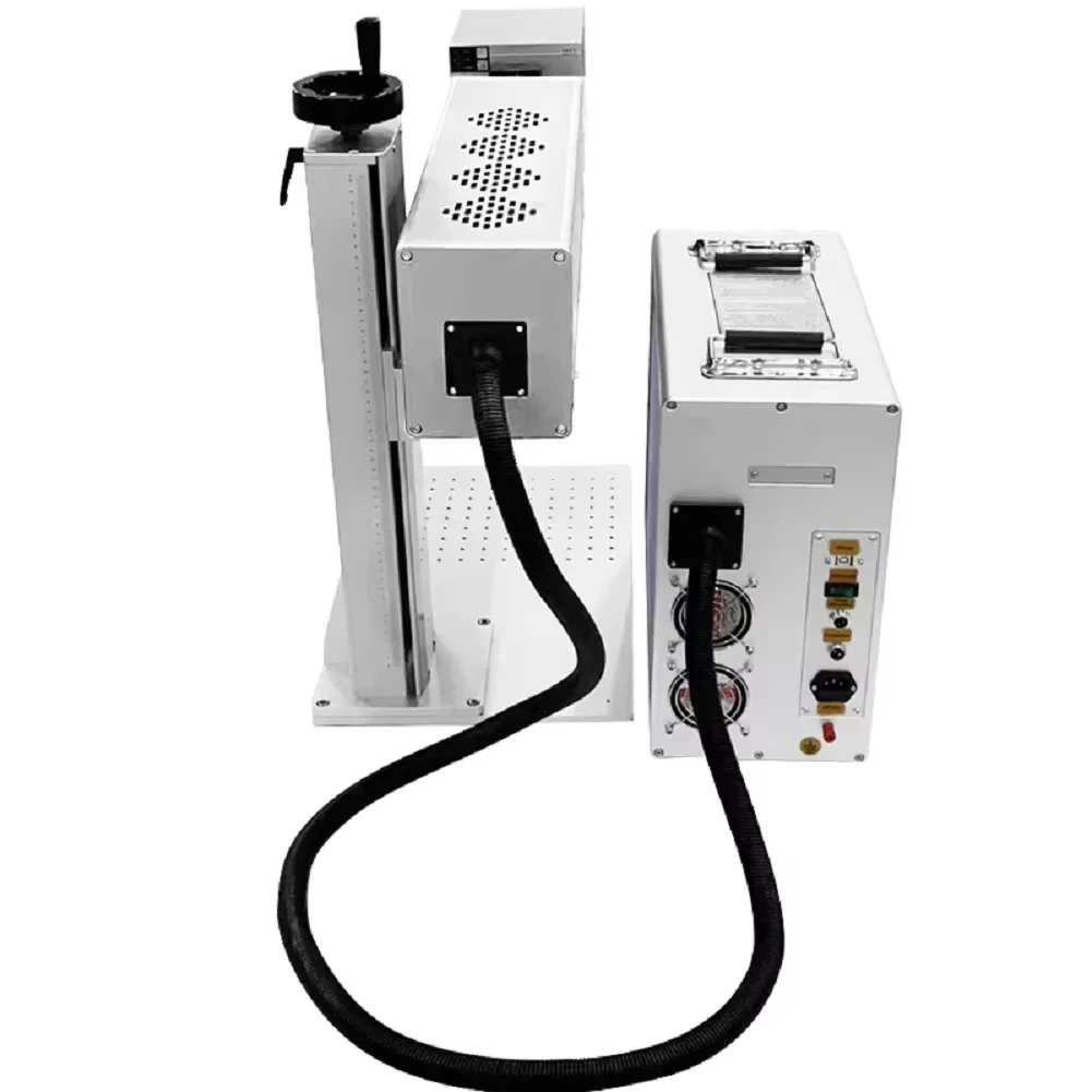 Sihao 30W40W CO2 آلة الوسم بالليزر 210x210 مللي متر نطاق النقش أداة احترافية نقش بالليزر المعدني مع طاولة عمل دوارة #6