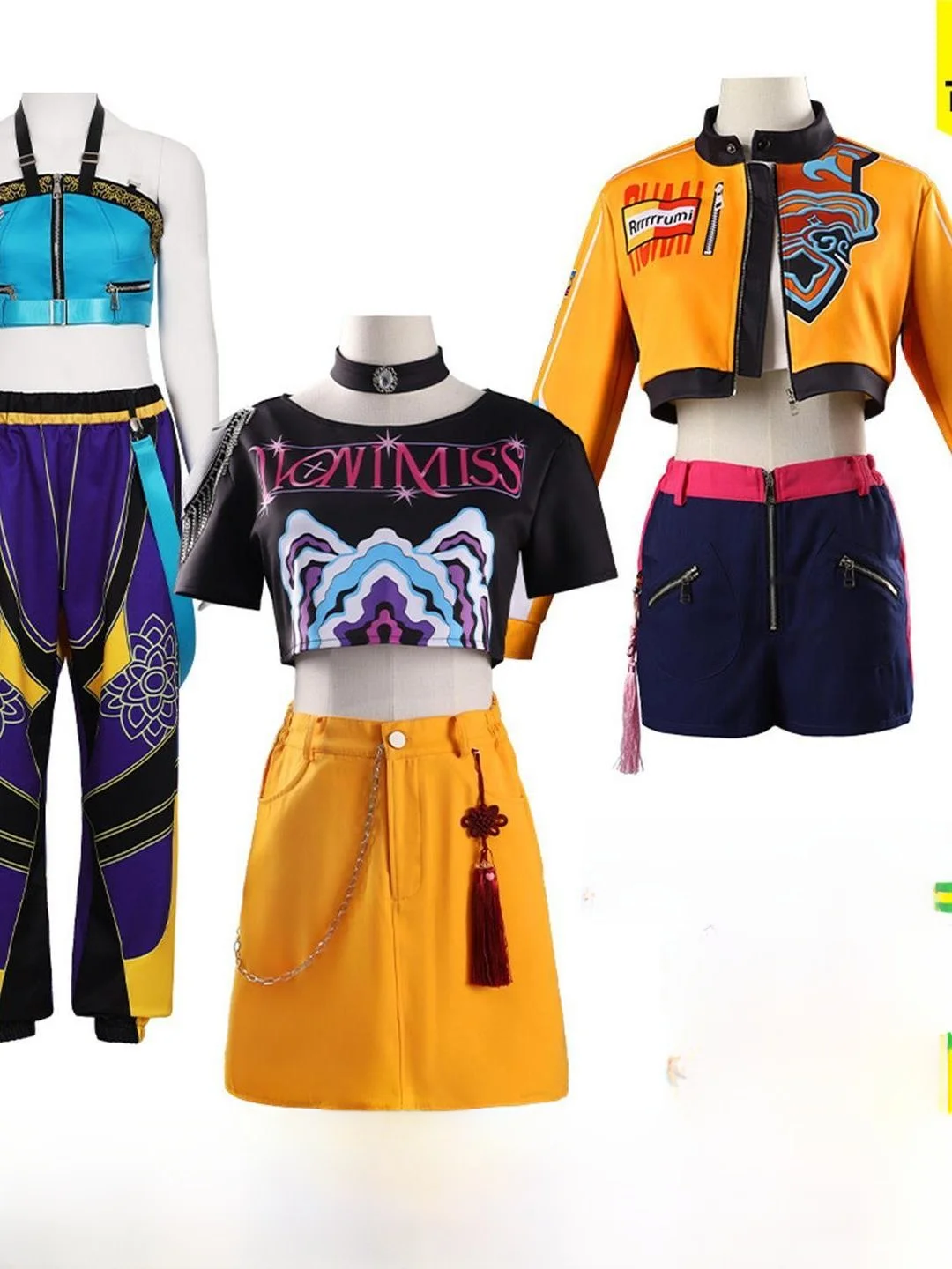 

loween Cosplay Costume K Star Lu Milima Zoya Adult Children's Korean Wave Magic Girl up Traditional Chinese C...