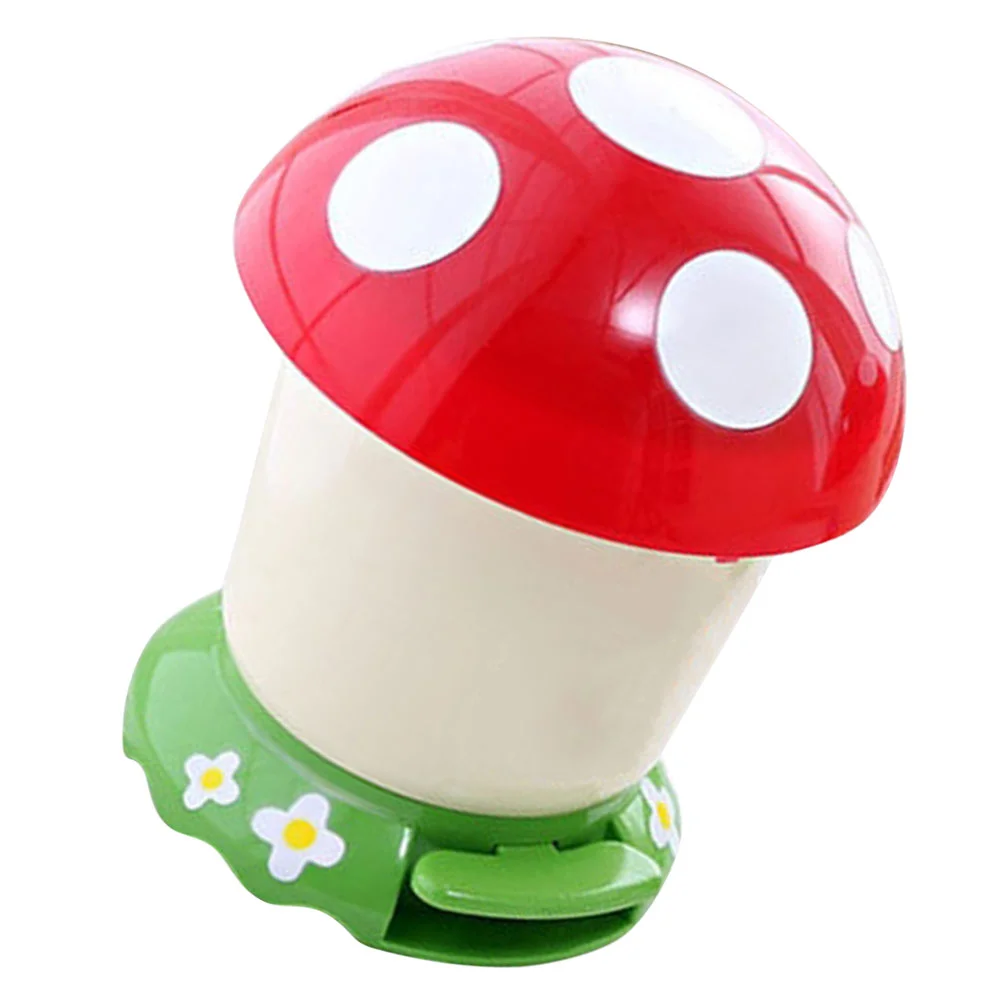 

Mushroom Trash Can Container Garbage Decor Bin Household Bins Litter Vacuum Cleaners