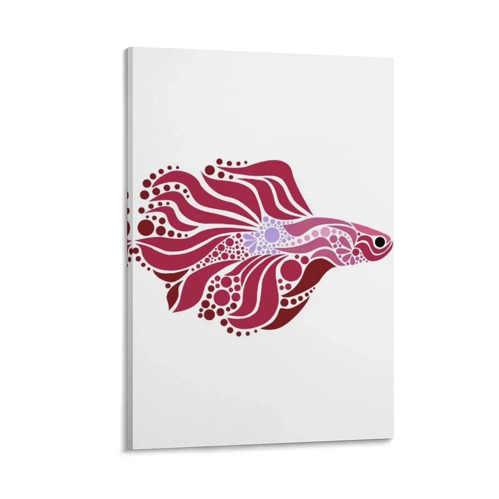 

Betta Fish - Berry Canvas Painting home decor interior home and decoration