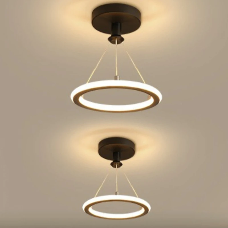 American Industrial Iron Ceiling Light for Balcony Corridor Household Decoration Desk Lights Metallic Luster Delicate Luminaires