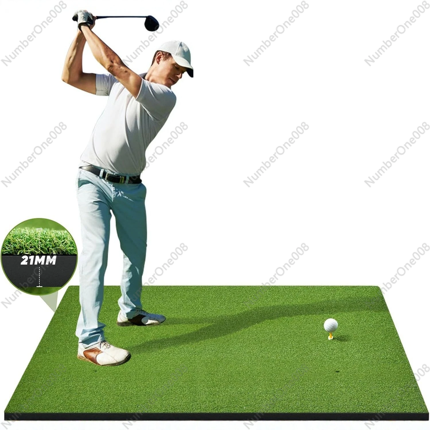 Percussion mat Practice mat Outdoor swing golf mat Green