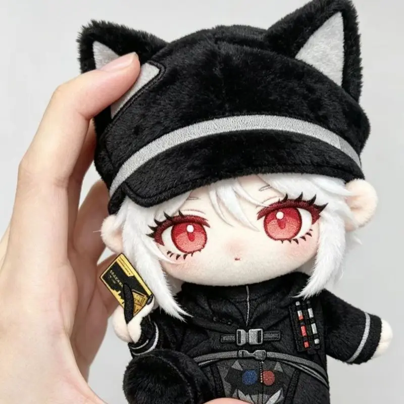 

Stuffed 10cm Delta Force Action Luna Black Skyline Cotton Doll Plush Toy Figurine Game Peripheral Collectible Ornament