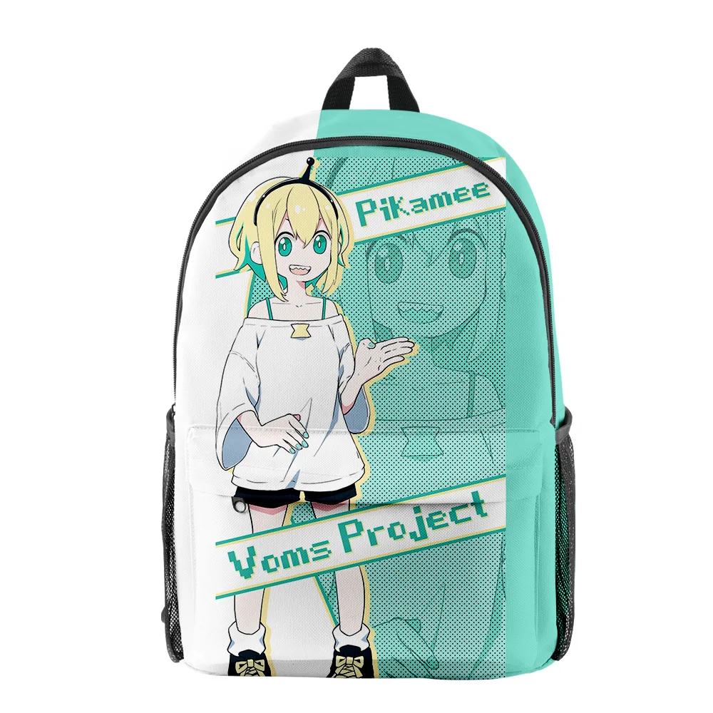 

Luxury Novelty Cool Pikamee Anime pupil Bookbag Notebook Backpacks 3D Print Oxford Waterproof Boys/Girls Travel Backpacks