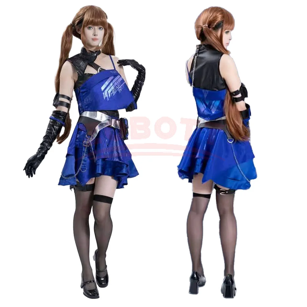 

Anime Game CF Gunfight Queen Cute Cosplay Outfit Full Set Women Clothing For Cosplay Event Halloween Party Wear