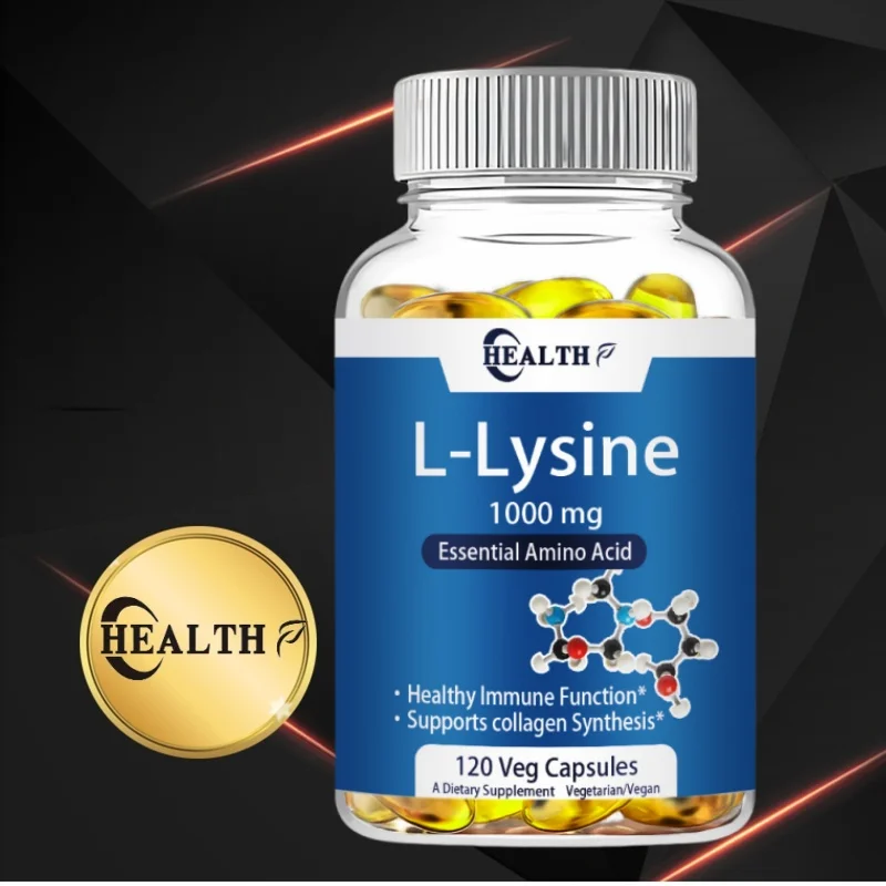 Llysine 1000mg 120 Tablets Enhanced Absorption Collagen Support Skin Lip Integrity