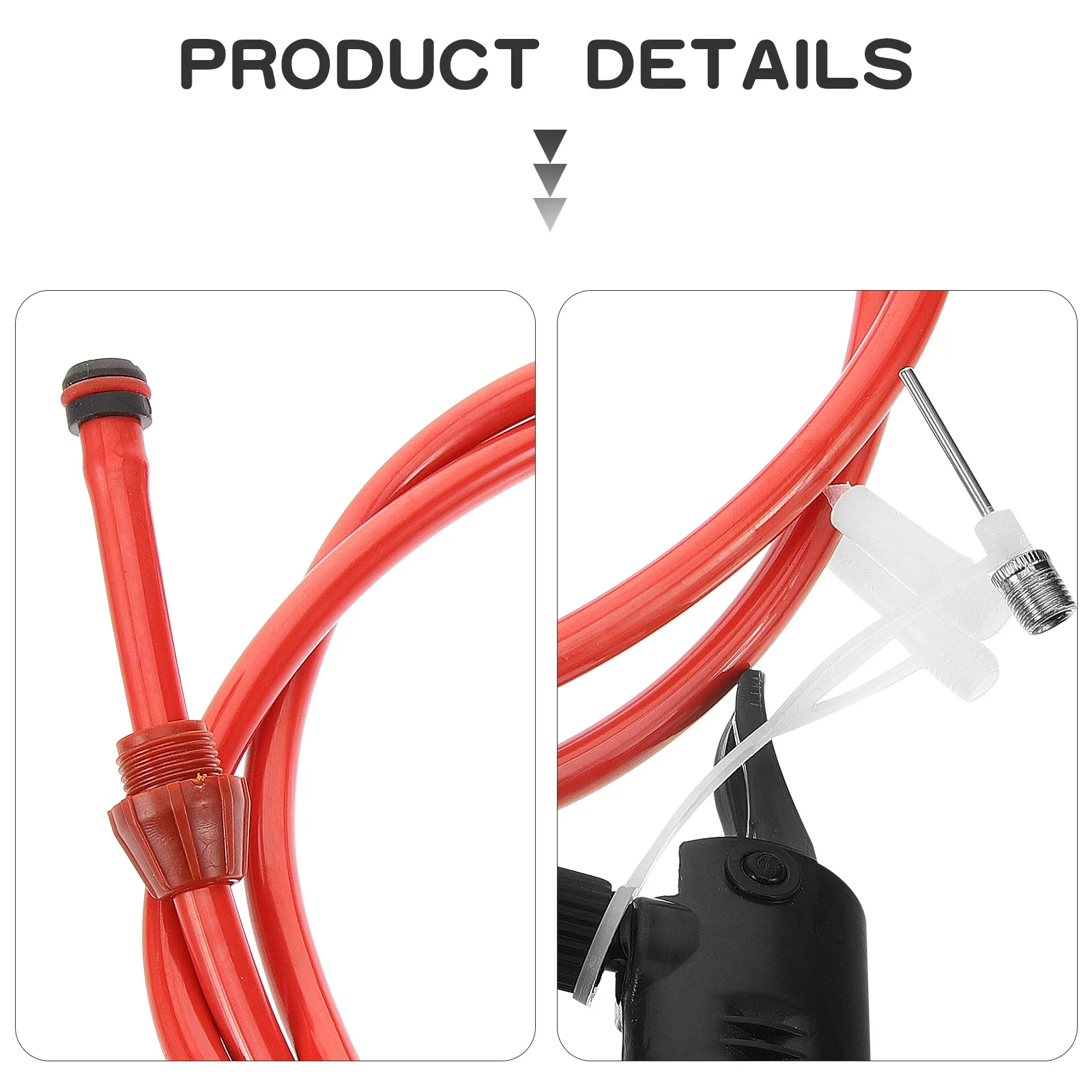 

Hose Bicycle Pump Bike with Long Air for Small Pipe Flexible Tire Inflator Accessories