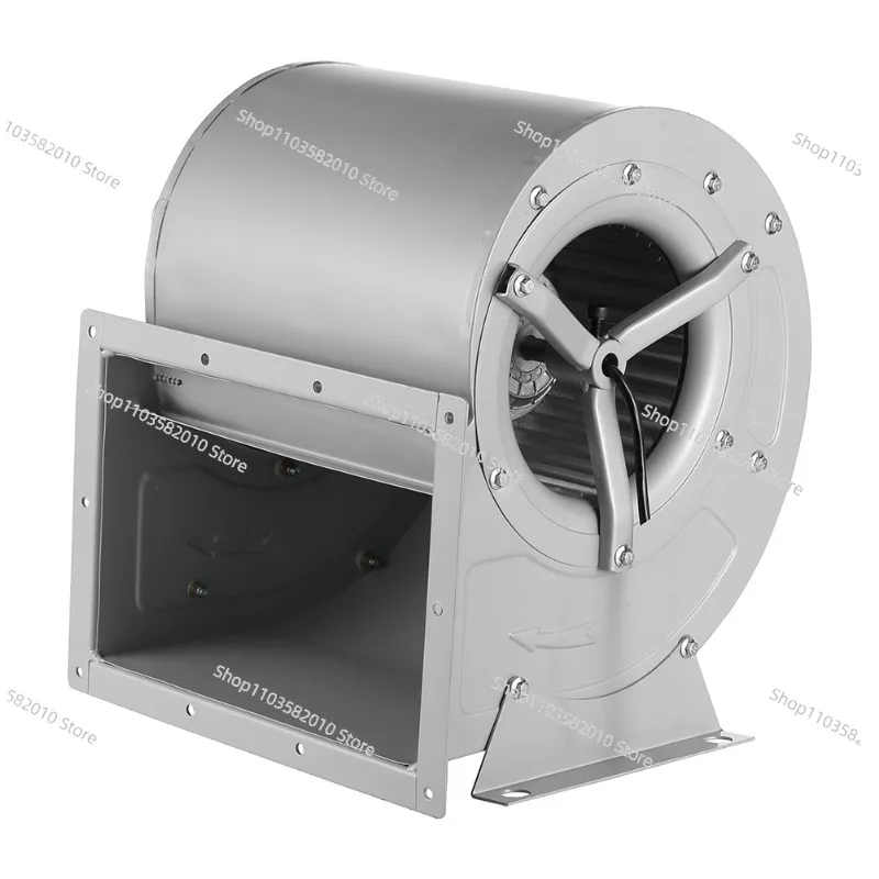 High pressure large airflow squirrel cage blower fan double inlet radial centrifugal ventilation fan