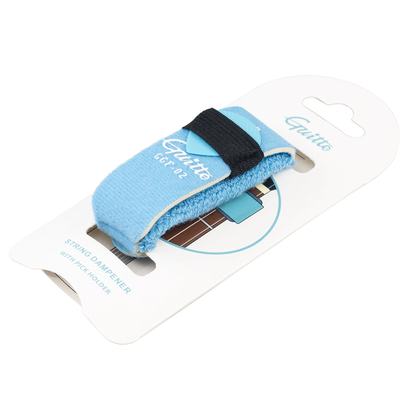 GUITTO GGF-01 Gitaar Fret Mute Noise Demper Fretboard Muting Dempers Stille Wrap Voor Gitaar Basgitaar Snaren Beam Tape
