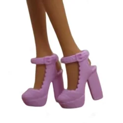 High quality YJ85 classic shoes flat foot high heels sandals fun to choose for your Barb dolls 1/6 Scale accessories