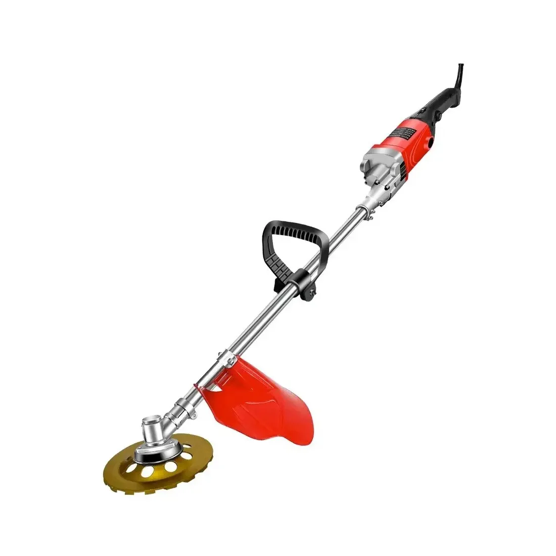 AC220V 2000W handheld extended electric steel wire polishing and grinding machine for metal rust removal,floor cleaning, 9-speed