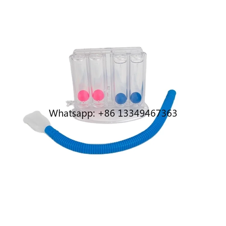 Lungs Respiratory Exerciser Four Ball Breathing Exercise Spirometric Trainer Medical Respiratory Spirometer