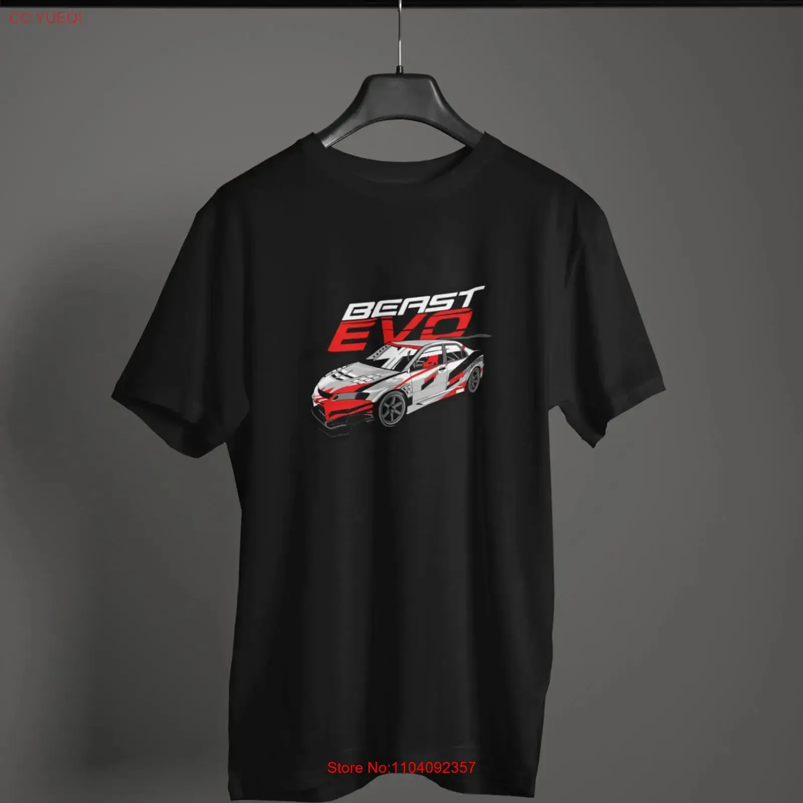 Lancer Evo Fan Art T Shirt 100 Cotton JDM Rally AWD  vintage Washed graphic Stretched Top For Everyday Wear Casual