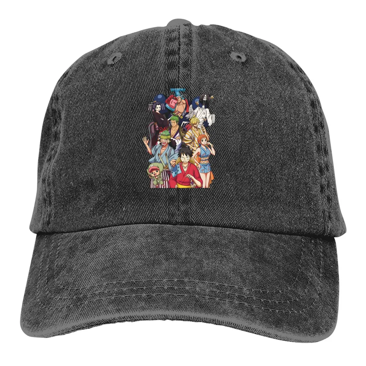 Straw Hat Crew Casquette Peaked Cap One-Pieces Anime Sun Shade Cotton Hats For Men Women