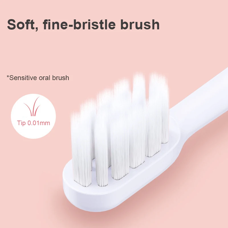 Ximaw فرشاة أسنان كهربائية بالموجات الصوتية T8 الكبار الموقت فرشاة 9 طرق Type-C شاحن قابلة للشحن فرشاة الأسنان استبدال رؤساء مجموعة