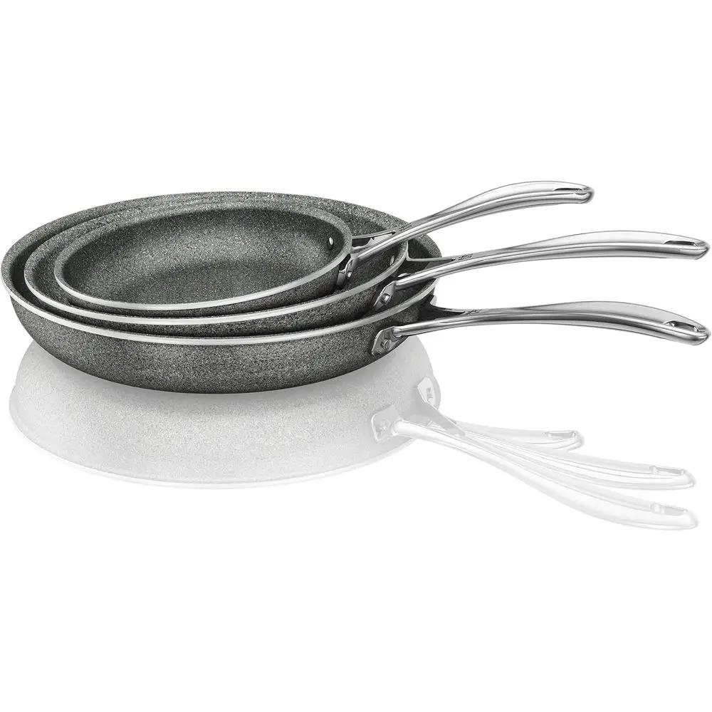 

Tri-Piece Nonstick Granite Pan Set