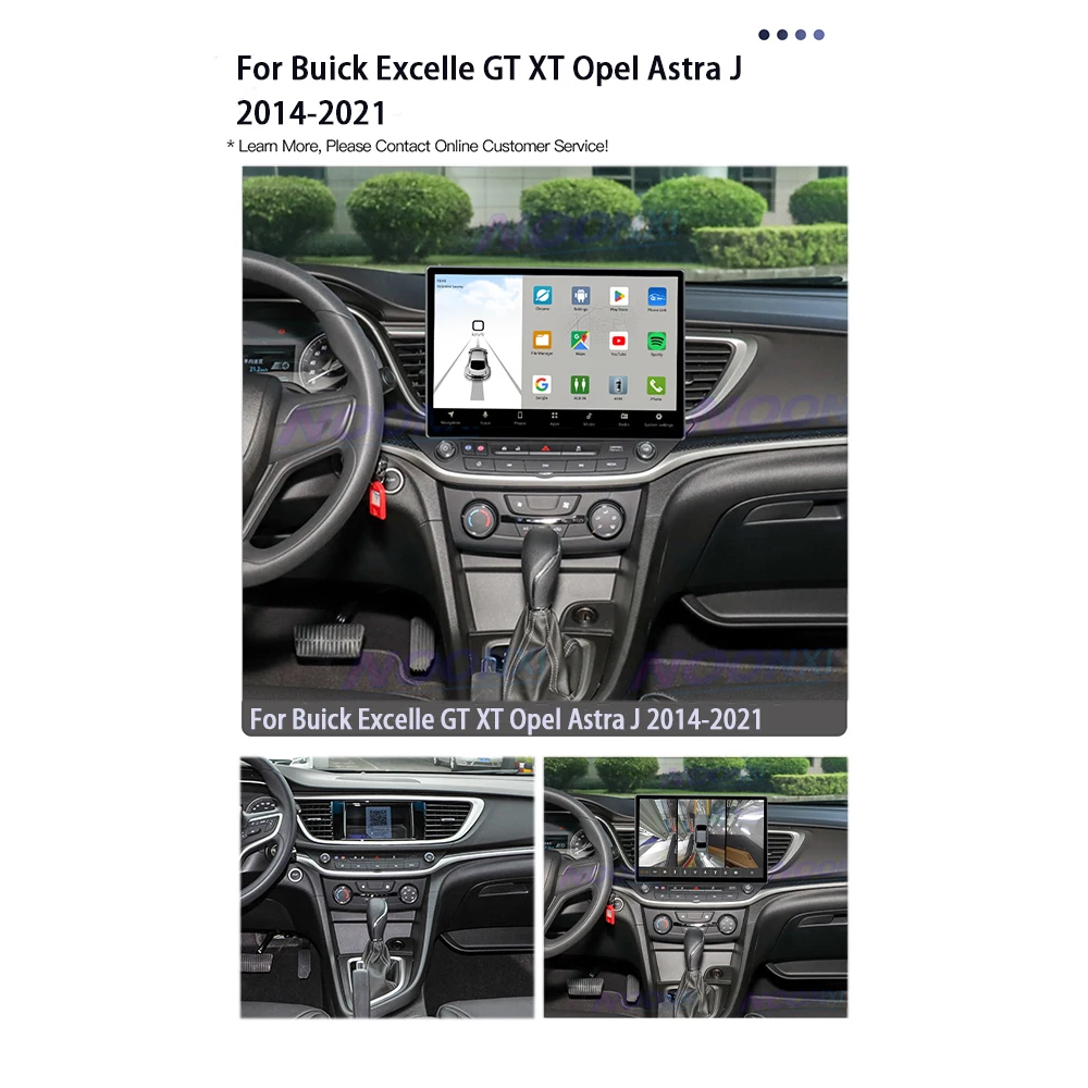 Android 13 For Buick Excelle GT XT Opel Astra J 2014-2021 Car Radio Multimedia Player GPS Navigation Stereo Autoradio Carplay BT