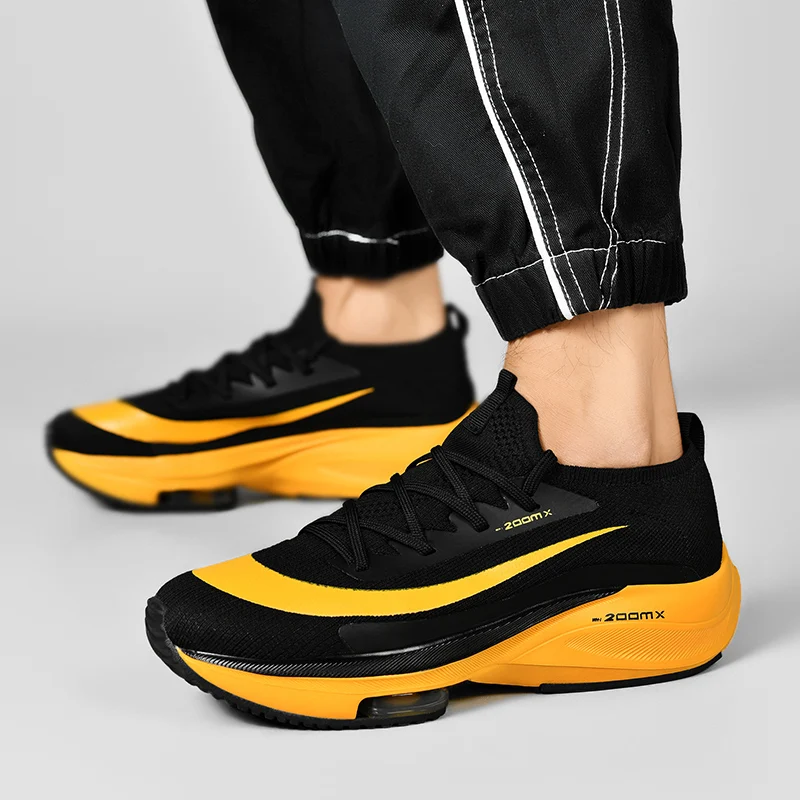 Men Running Shoes Breathable Race Cushioning Outdoor Jogging Sneakers Trainer Luxury shoes Couple Non-Slip Mesh Off-road Shoes image 5