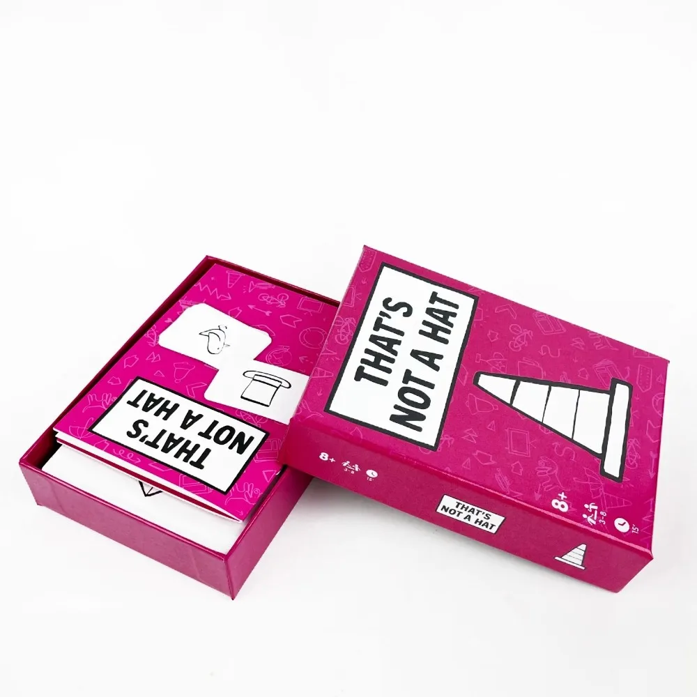 Fun That’s Not A Hat Card Game Memory Management Tabletop Game 3-8 Players Unique Family Party Interactive Happy Gathering Toy view 5
