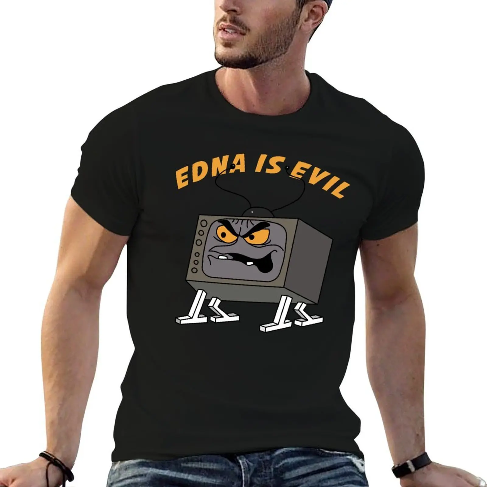 

Evil Edna Is Evil T-Shirt t shirt men 100% cotton luxury brand man t shirt cotton T-Shirt