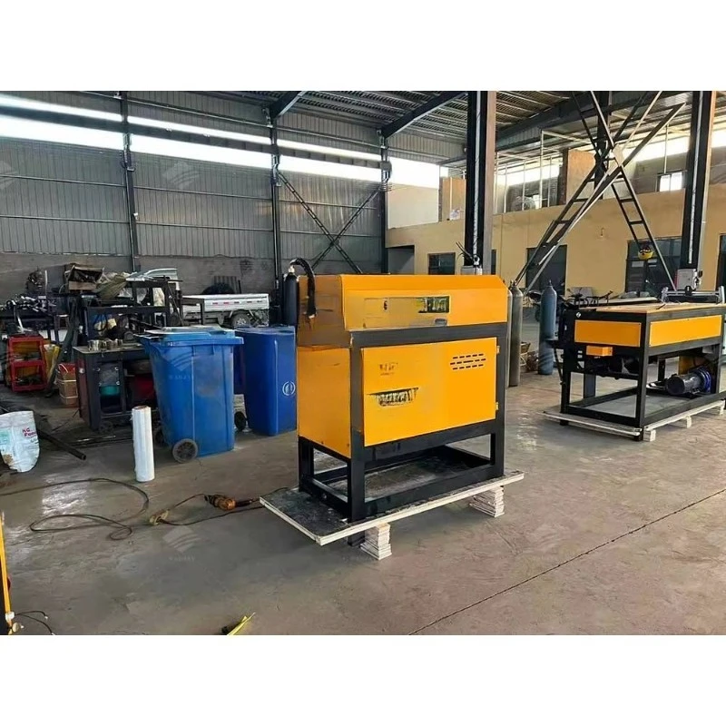 Heavy Duty Rebar Straightening and Cutting Machine Steel Bar Cutter with Motor 380-440V 4-10mm Processing Range