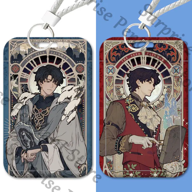 لورد أوف ميستريز أنيمي أمبيتوس كلاين موريتي أوراكل سلسلة الغطاء الواقي لبطاقة هوية الطالب وحامل بطاقة الهوية العمل