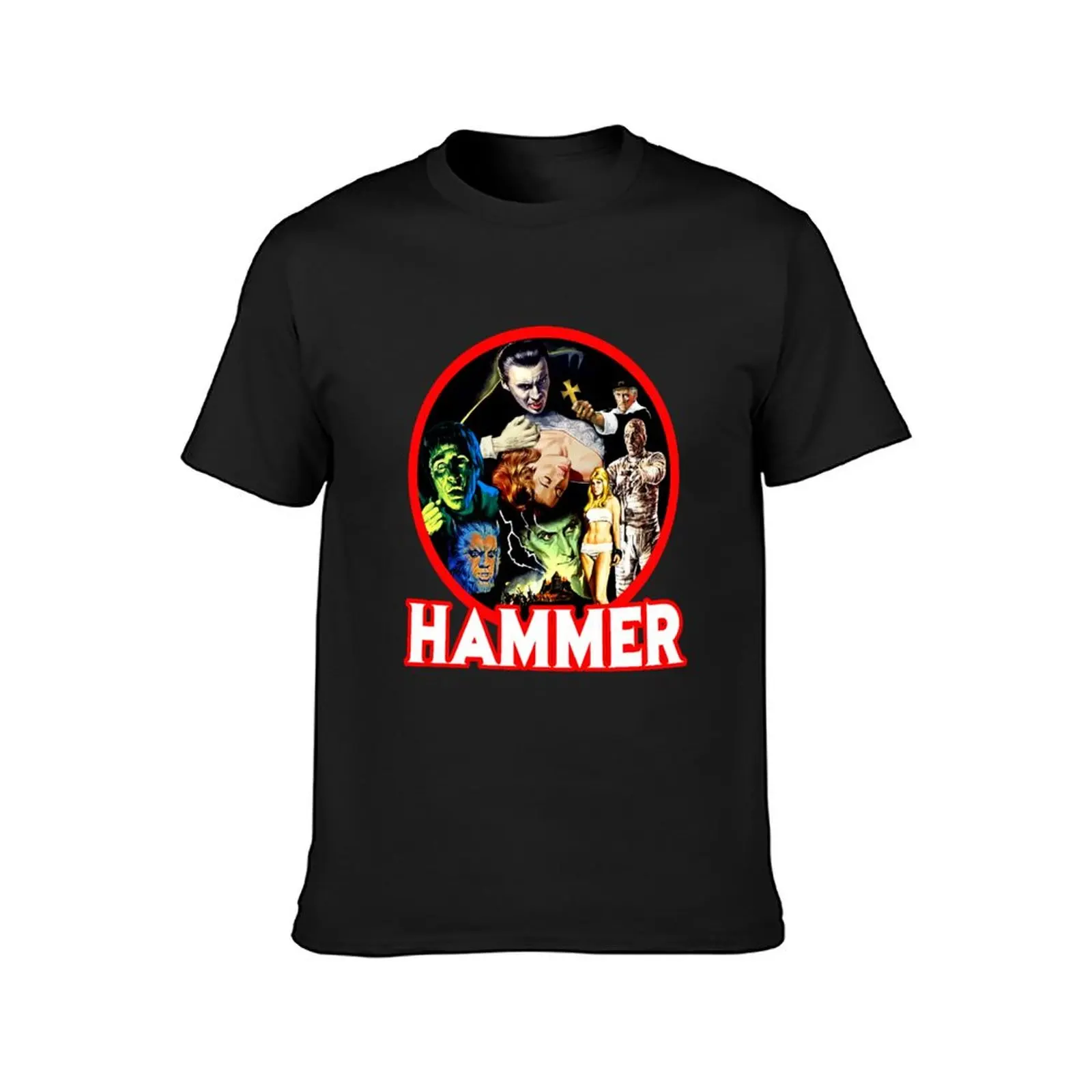 Hammer T-Shirt anime clothes plus sizes summer clothes mens graphic t-shirts funny