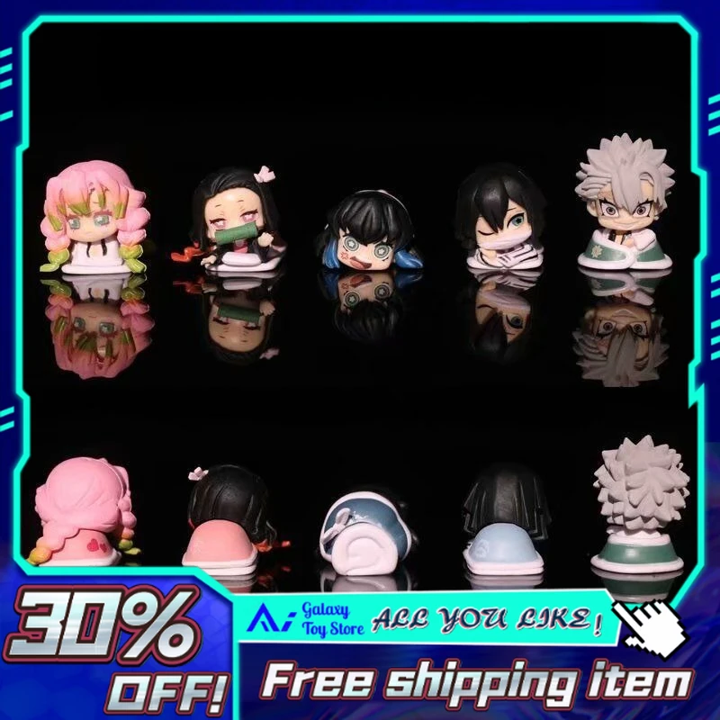 

5 шт. «Убийца демонов» 4-я серия «Сонная фигурка Гашапон» | Яйца в штучной упаковке Tanjiro, Nezuko, Mitsuri и Sanemi