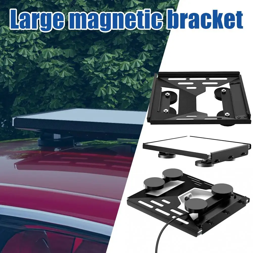  for StarLink Mini Flat Mount Kit Car Roof Magnetic Mounting Bracket Quick Release Roof Mounting Kit for RV Boat