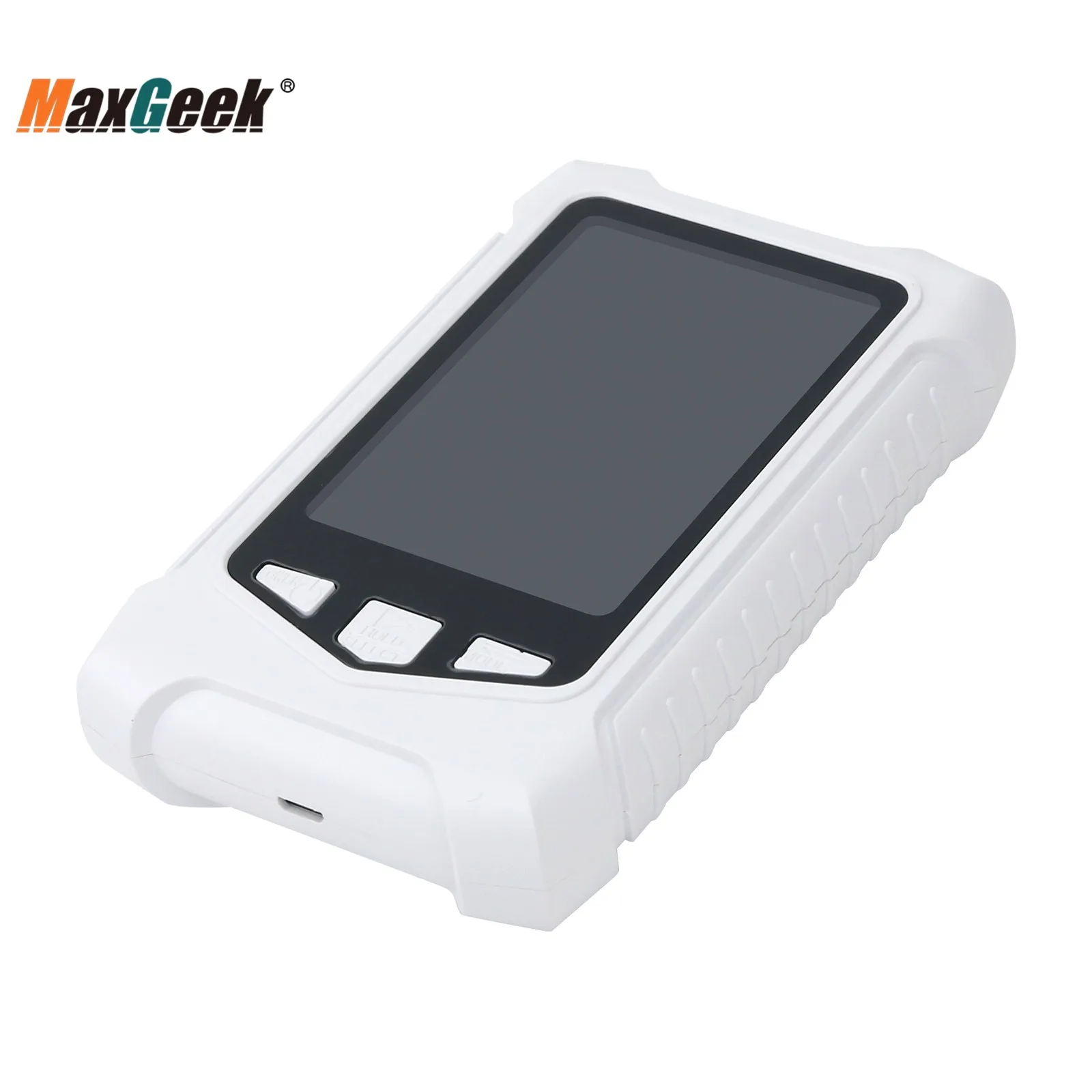 Maxgeek Handheld 0-50PPM Air Quality Monitor Ozone Meter w/ 3.5" Screen for O3 AQI Temperature and Humidity view 5